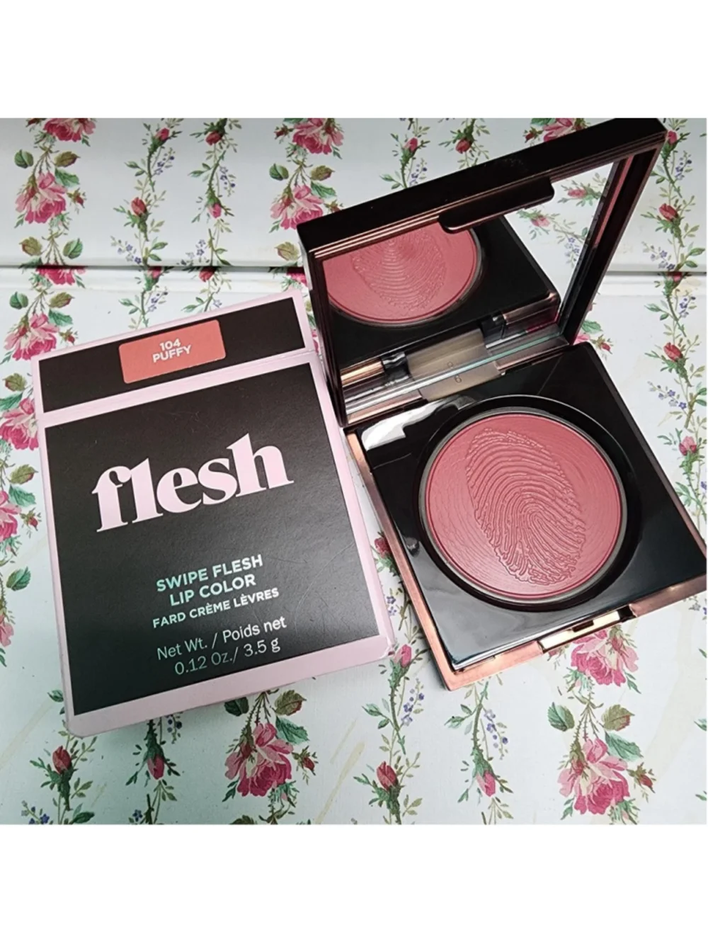 Flesh by Natasha Cosmetics Swipe Flesh Lip Color in Puffy #lipstick #blush